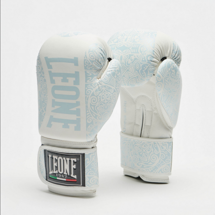 Leone - Maori Boxing Gloves - White - GN070